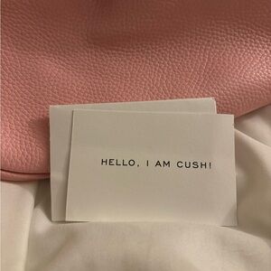 BY FAR Blush Leather Handbag